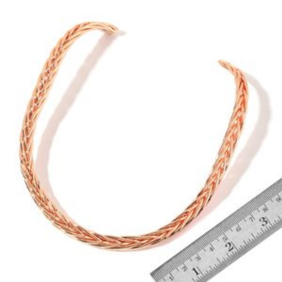 Rosetone Open Braided Collar - Picture 5 of 5